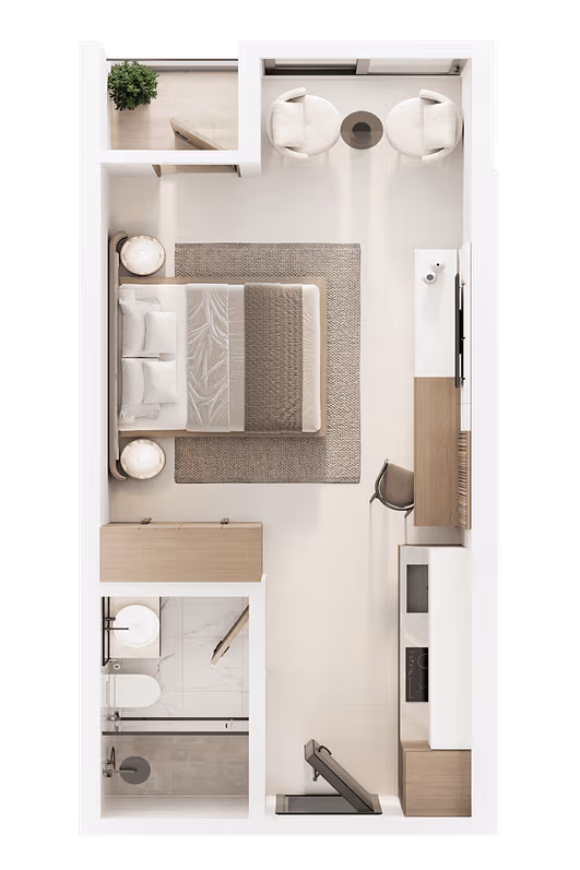 Floor Plans – ZenWood Residences Studio Apartments